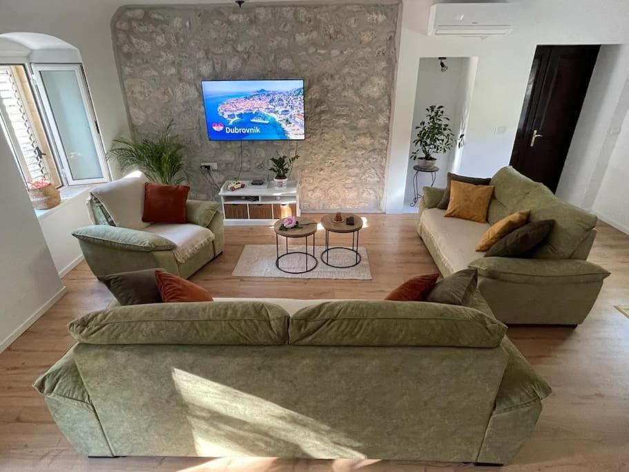 Peaceful House In Dubrovnik Apartment Bagian luar foto