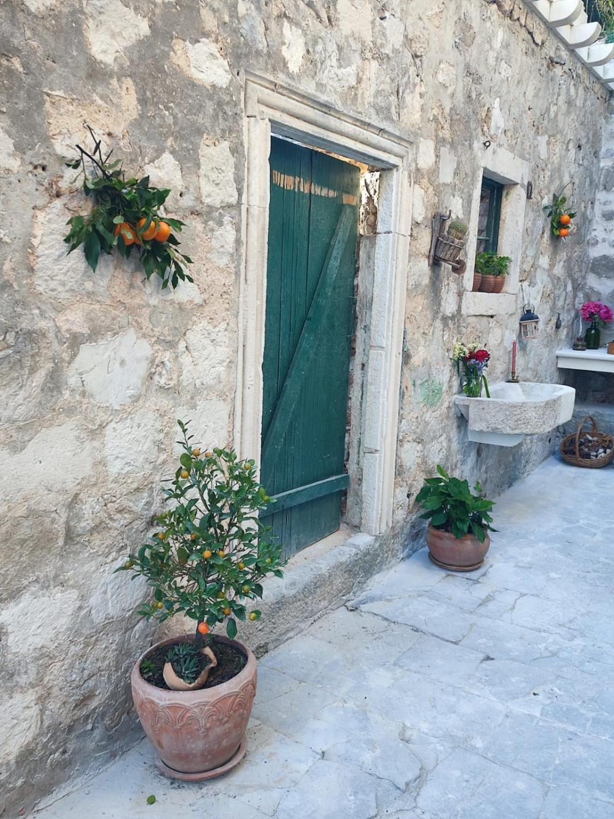 Peaceful House In Dubrovnik Apartment Bagian luar foto